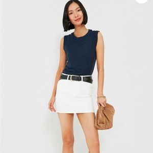 MOTHER Skirts | Womens Fairest Of Them All The Vagabond Mini Skirt